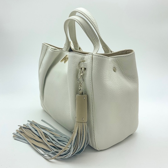 NWOT HEIRLOOM Leather Satchel Handbag - Picture 3 of 6